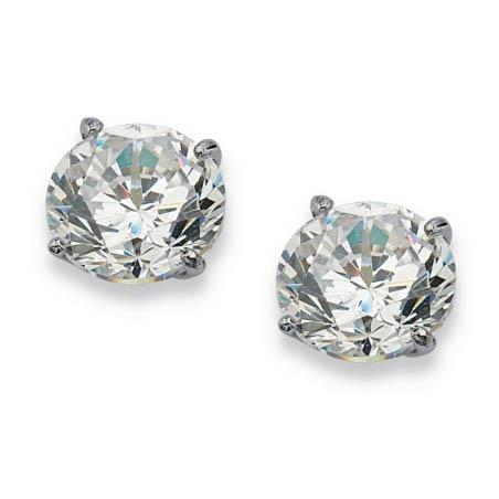 1,60 karaat viertand set ronde diamanten oorbel sieraden nieuw