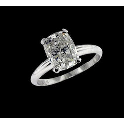 1,75 karaat stralend geslepen diamanten solitaire ring witgouden sieraden