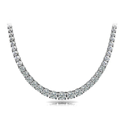 Natuurlijke Diamanten Collier 20 Karaat Voor Dames