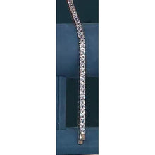 Afbeelding in Gallery-weergave laden, 18,90 Karaat Prinses Geslepen Echt Diamanten Tennisarmband Witgoud 14K Sieraden
