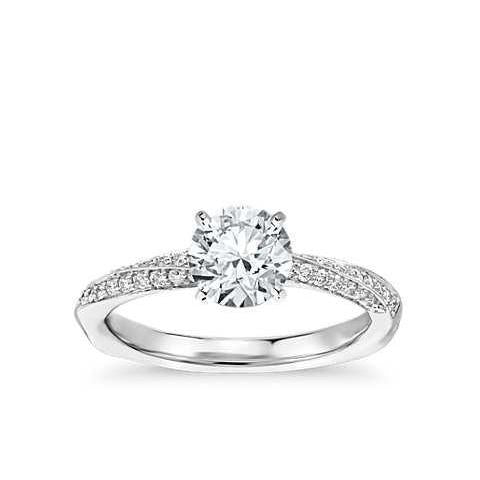 1,90 karaat ronde diamanten trouwring vrouwen sieraden nieuw