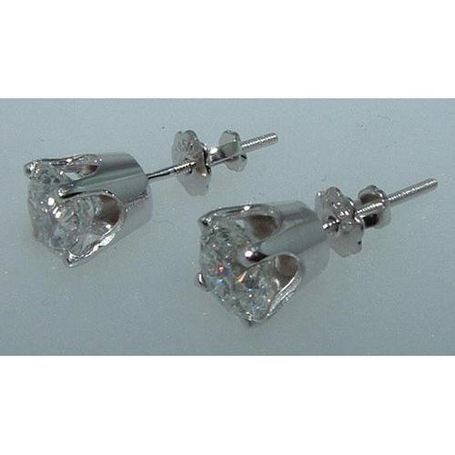 1.20 ct. Diamond Studs Oorbellen Goud Paar Nieuw - harrychadent.nl
