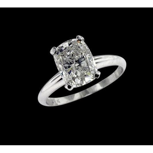 1,25 ct. Stralende Geslepen Echt Diamanten Solitaire Trouwring