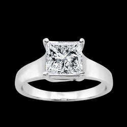 1.50 Karaat Prinses Diamanten Ring