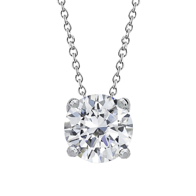 1.50 ct. Diamanten sieraden ketting hanger wit goud - harrychadent.nl