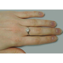 Afbeelding in Gallery-weergave laden, 1.50 karaat ronde diamanten solitaire verlovingsring sieraden
