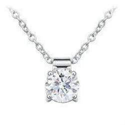 1,50 Karaat D Vs1 Solitailre Echt Diamanten Hanger Neckalce