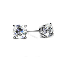 Afbeelding in Gallery-weergave laden, 1,50 Karaat Echt Diamanten Oorknopjes 14K Damessieraden Van Wit Goud
