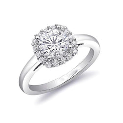 1,50 Karaat Echt Diamanten Verlovingsring 14K Witgoud