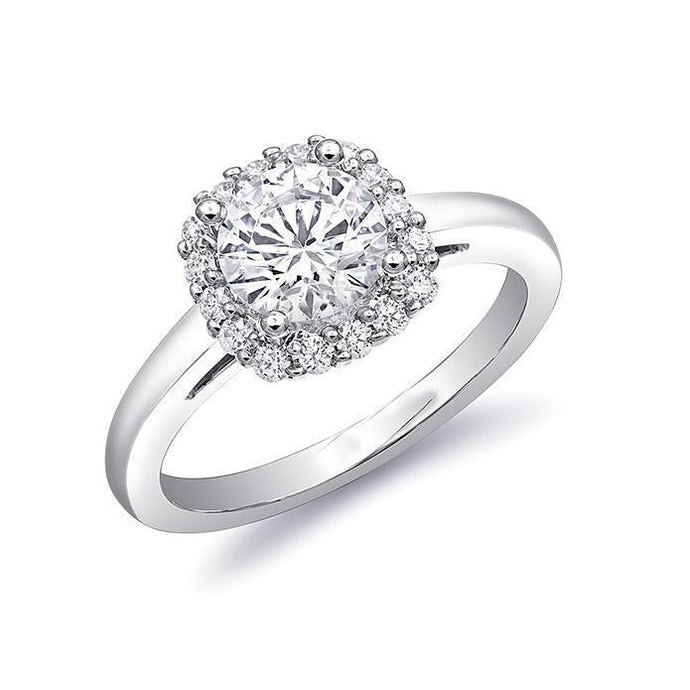 1,50 Karaat Echt Diamanten Verlovingsring 14K Witgoud