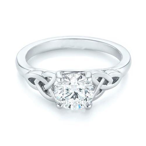 1,50 ct Rond Geslepen Solitaire Echt Diamanten Verlovingsring