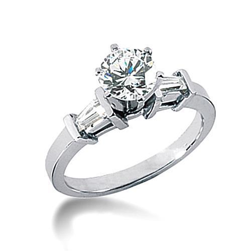 1,51 ct. Echt Diamanten Drie Stenen Jubileumring Goud 14K Nieuw
