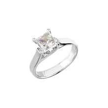 Afbeelding in Gallery-weergave laden, 1.55 karaat griffende prinses diamanten solitaire ring
