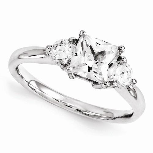 1,60 Karaat Echt Diamanten Verlovingsring Drie Stenen Sieraden Nieuw