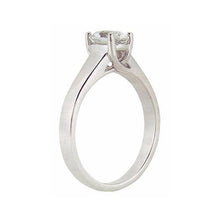 Afbeelding in Gallery-weergave laden, 1.65 karaat ovaal geslepen diamanten solitaire ring wit goud - harrychadent.nl
