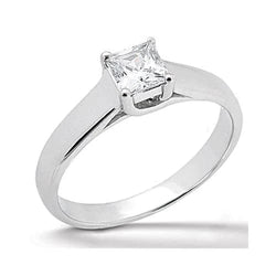 Natuurlijke Diamanten Ring 1.75ct - Witgoud 14K
