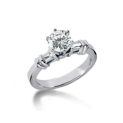 1,85 ct. Echt Diamanten Jubileumring 3 Steen Gouden Ring