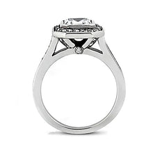 Afbeelding in Gallery-weergave laden, 1 Karaat Asscher Echt Diamanten Ring
