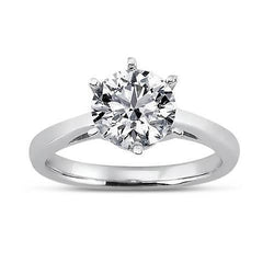 1 Karaat Echt Diamanten Verlovingsring