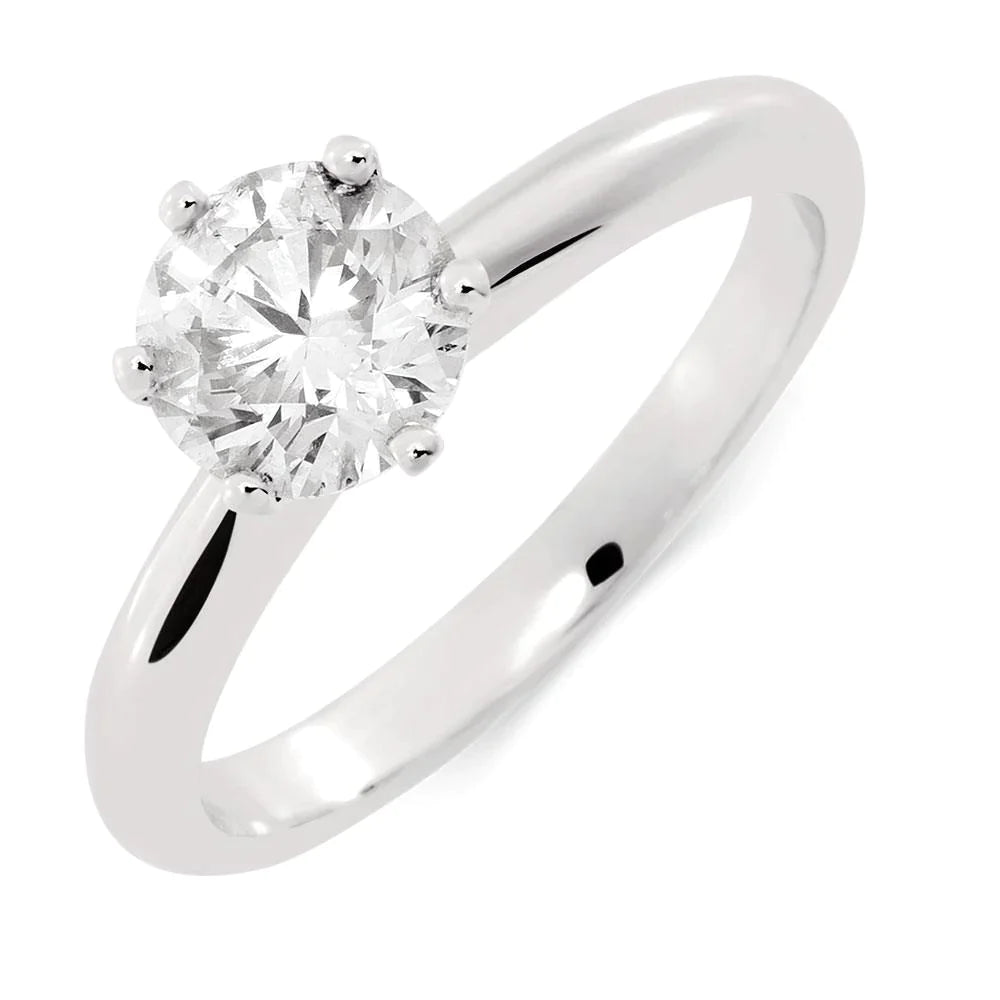 1 Karaat Echt Diamanten Verlovingsring