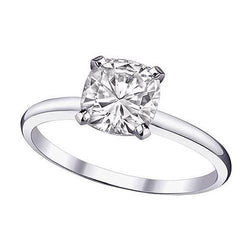 1 Karaat Kussen Echt Diamanten Ring