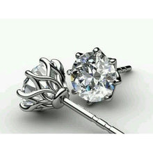Afbeelding in Gallery-weergave laden, 2 ct diamanten Stud Earring Solid White Gold Jewelry - harrychadent.nl
