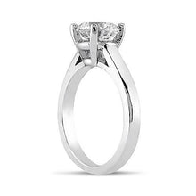 Afbeelding in Gallery-weergave laden, 2 ct ronde diamanten vrouwen bruiloft solitaire ring
