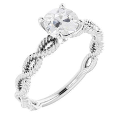 Natuurlijke Diamanten Ring 2ct - Witgoud 14K
