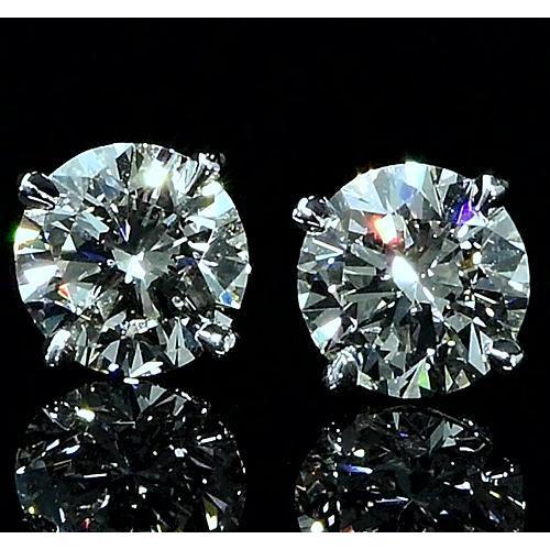 2 karaats diamanten oorknopjes