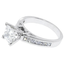 Afbeelding in Gallery-weergave laden, 2.00 karaat Hoge Kwaliteit Echt Diamanten Prinses Verlovingsring Nieuwe Solitaire
