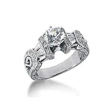 Afbeelding in Gallery-weergave laden, 2.26 Ct Echt Diamanten Verlovingsring Vintage Stijl Sieraden
