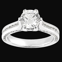 Afbeelding in Gallery-weergave laden, 2.26 karaat Ronde Echt Diamanten Verlovingsring Vrouwen Gouden Sieraden

