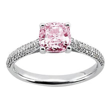 Afbeelding in Gallery-weergave laden, echte round diamant 2.01karaat ring vooraanzicht
