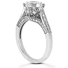 Afbeelding in Gallery-weergave laden, 2,29 ct. diamanten witgouden jubileumring vintage stijl sieraden nieuw
