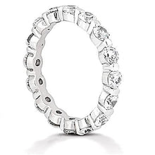 Afbeelding in Gallery-weergave laden, 2,40 karaat ronde diamanten eeuwigheid trouwring sieraden nieuw - harrychadent.nl
