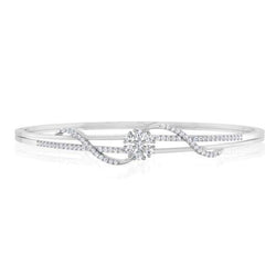 2,50 Karaats Diamanten Dames Armband 14K Witgoud Nieuw