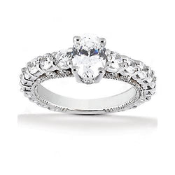 2,51 ct. Diamanten jubileumring met accenten