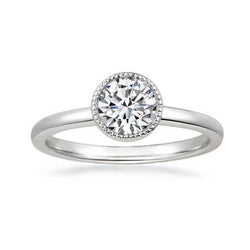 2,85 karaat briljante sprankelende diamanten verjaardag Solitaire Ring