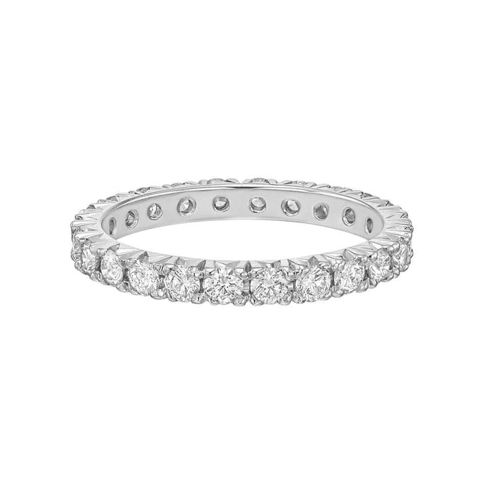 2,20 ct Prachtige Briljant Geslepen Echt Diamanten Trouwring Wit Goud 14K