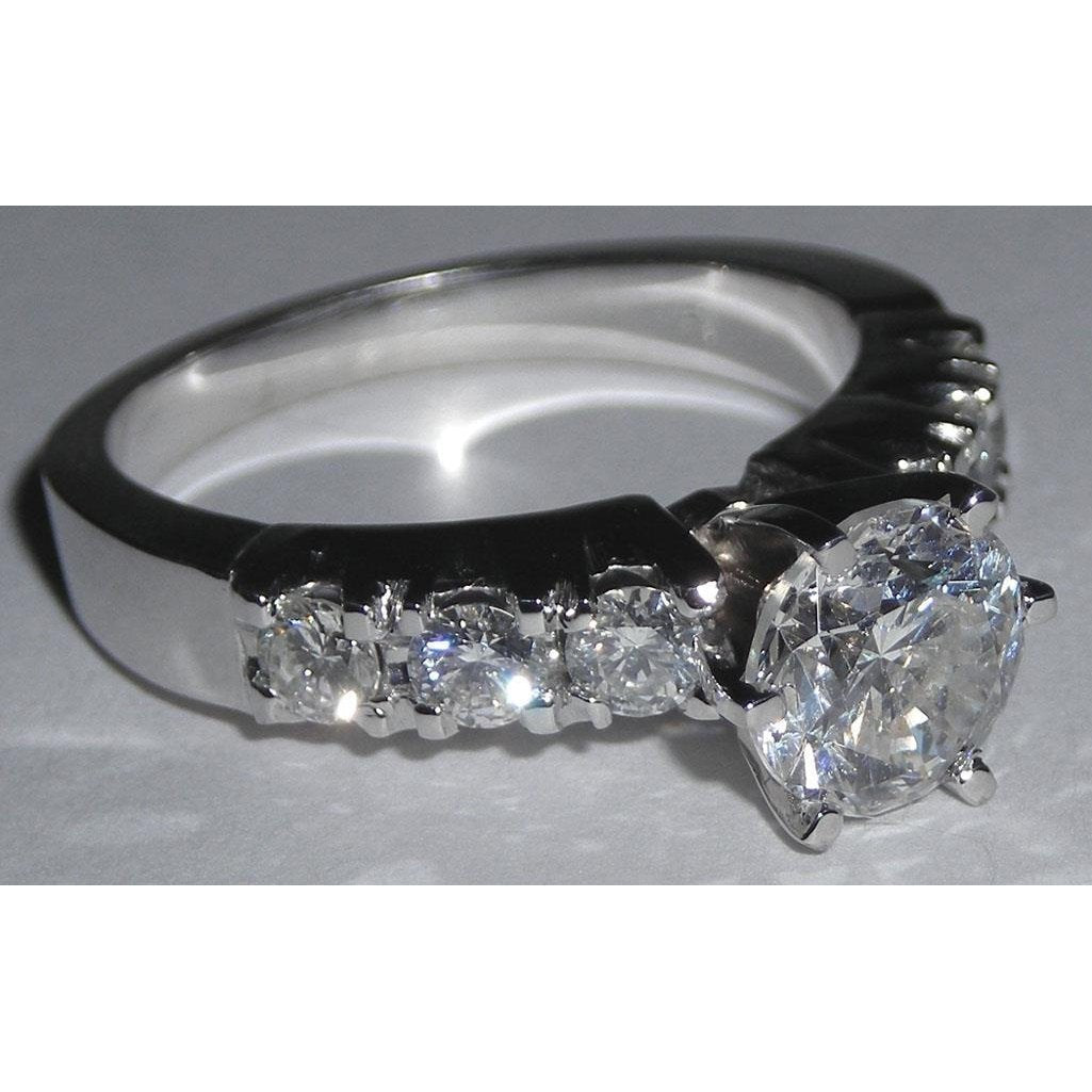 2,23 ct Echt Diamanten Witgouden Verlovingsring
