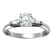 Afbeelding in Gallery-weergave laden, 2,25 Ct. Drie Stenen Echt Diamanten Ring Wit Goud Nieuw
