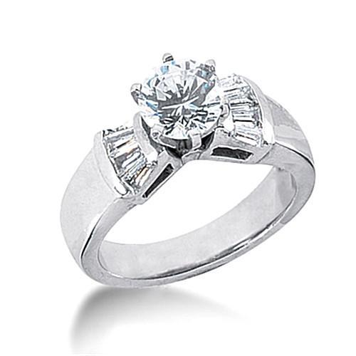2,25 Karaat Echt Diamanten Jubileum Ring Drie Stenen Stijl Sieraden