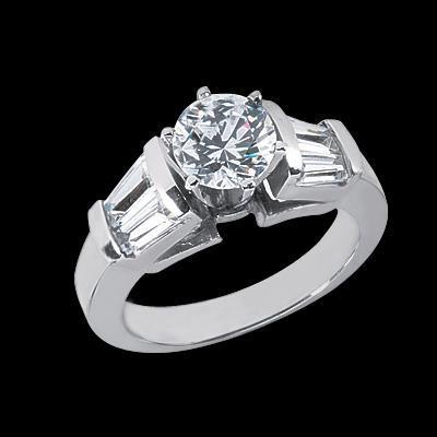 2,39 ct. Echt Diamanten Verlovingsring Wit Goud Drie Stenen