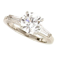 Afbeelding in Gallery-weergave laden, 2,40 Ct. Prachtige Echt Diamanten Jubileum Ring Met Drie Stenen Nieuw
