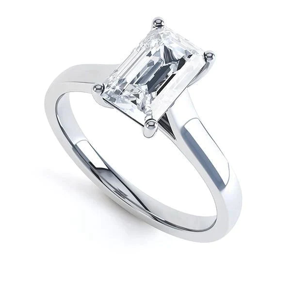 2.5 Karaat Smaragd Diamanten Ring