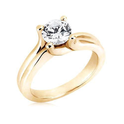 2.50 karaat sprankelende diamanten ring Solitaire ring