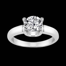 Afbeelding in Gallery-weergave laden, 2,50 Ct. Ronde Echt Diamanten Solitaire Verlovingsring Wit Goud 14K
