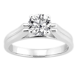 2.50 Karaat Natuurlijke uit de aarde gewonnen Diamanten Solitaire Ring Witgoud Nieuw