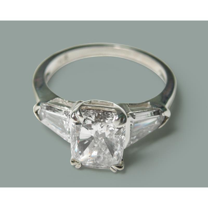 2.60 Ct Radiant Diamant Three Stone Style Ring Sieraden Nieuw - harrychadent.nl