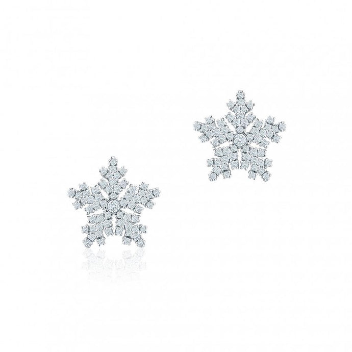 2,60 Karaat Ronde Briljant Geslepen Echt Diamanten Studs Halo Oorbel Wit Goud 14K